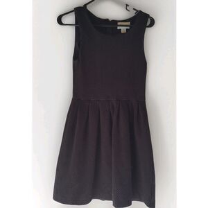 Ganni Noon and Night Textured Dress Fit Flare black Women XSmall